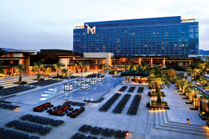 m resort las vegas night